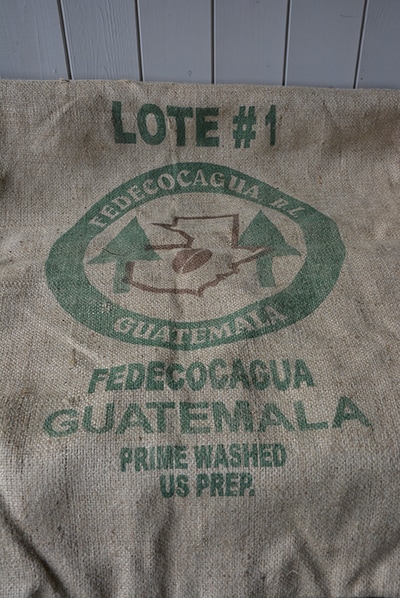 Juten zak Guatemala koffiebonen
